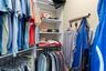 His & Her walk in customized built in closets