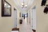 Front entry foyer . Right side door is guest en-suite 1 and left side door is en-suite #2( Jack and Jill bathroom from en suite Number2 to foyer lobby