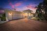 Twilight Front of the home