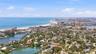 Aerial view of local beaches