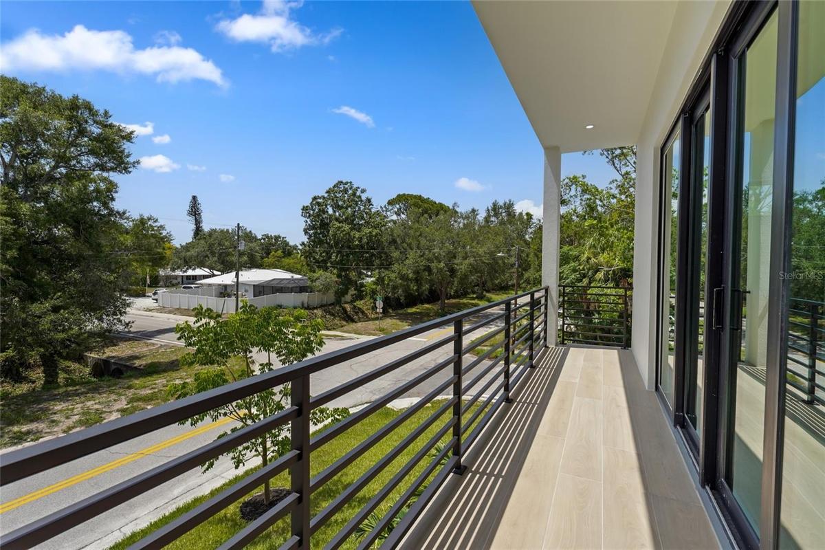 Primary suite balcony