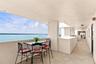 Front Patio overlooking the Intracoastal, and Shoppes of Sand Key