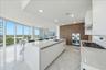 High-end Bosch stainless steel appliance package.
