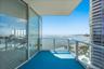 Expansive balcony overlooking Tampa Bay.