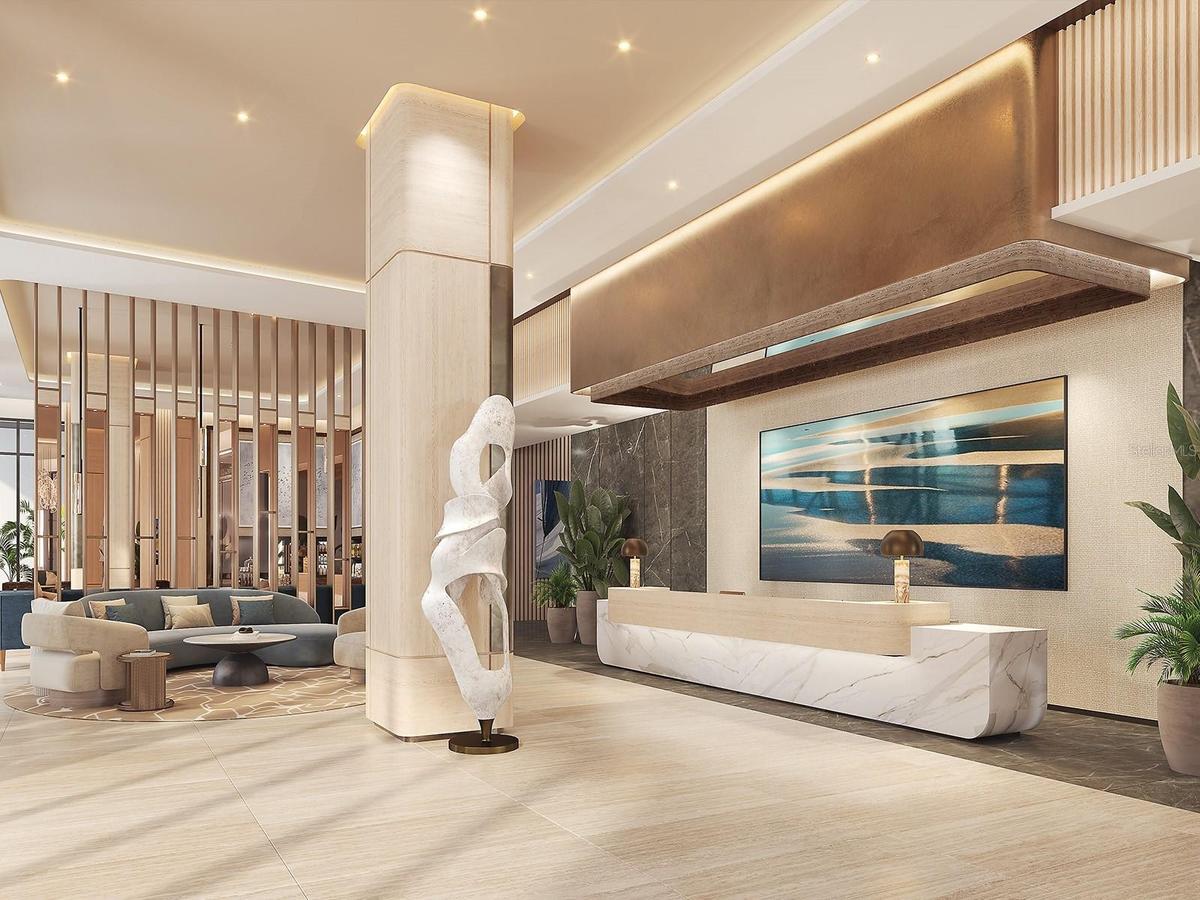 Resident lobby