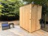 View of outdoor shower