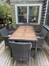 Deck featuring outdoor dining area