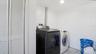 Laundry in basement.