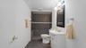 Legal half bath in basement. Has space to convert to full with proper permits.