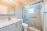 Guest bathroom with shower