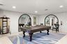 Clubroom billiards table