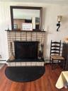 1 of 2 working fireplaces..this one between living room & dining room
