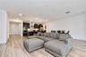 Spacious open-concept living area designed for entertaining.