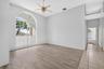 Dining Room and Hallway to Laundry and Bedroom