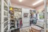 primary bedroom walk in closet