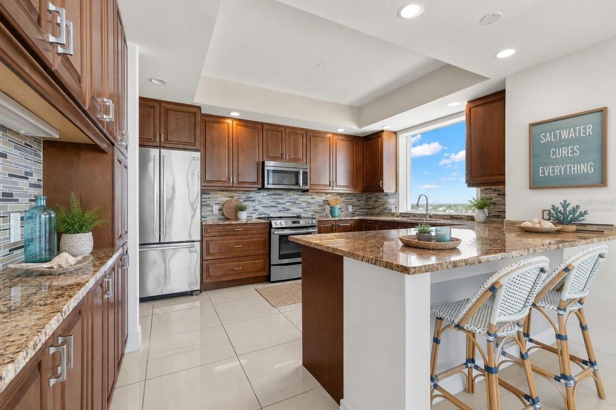 Virtually Staged Kitchen