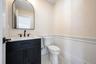 First floor powder room
