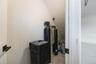 Water Softener in Garage Storage