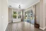 Dining space off kitchen