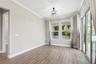 Dining space off kitchen