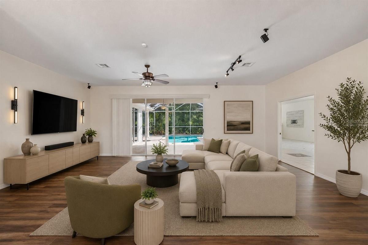 Living Room - Virtually Staged
