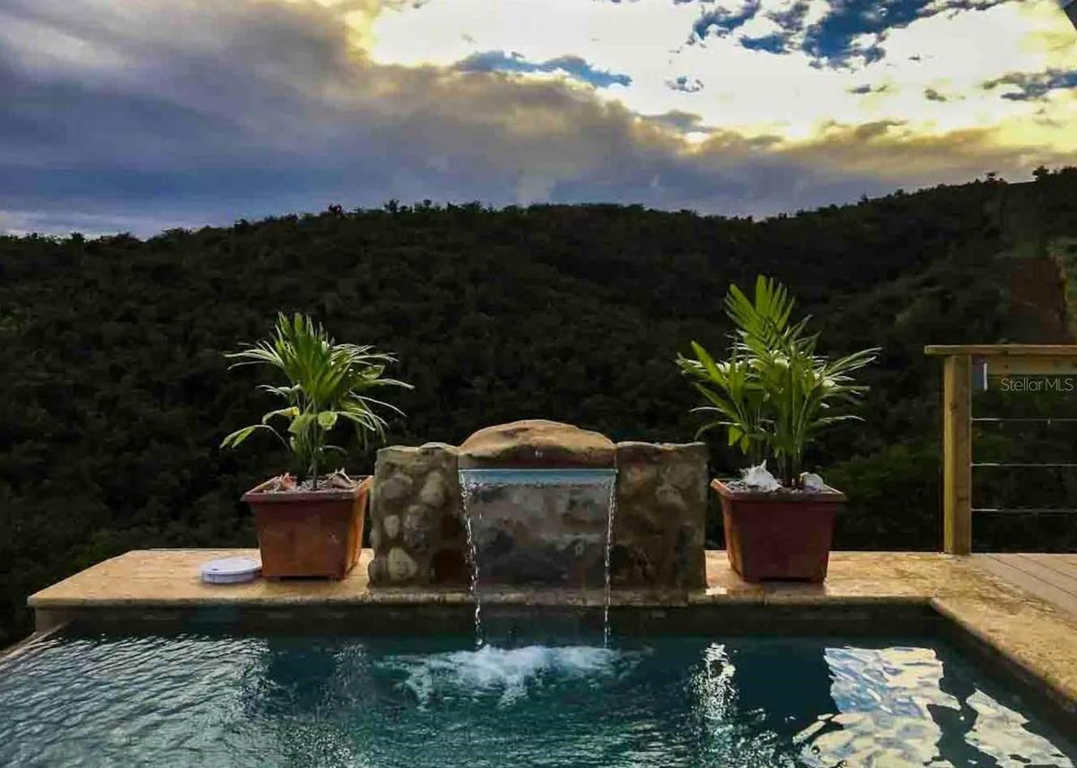 Casa Maya Pool Waterfall