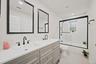 Upper level bathroom