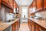 Kitchen cabinetry and granite counters