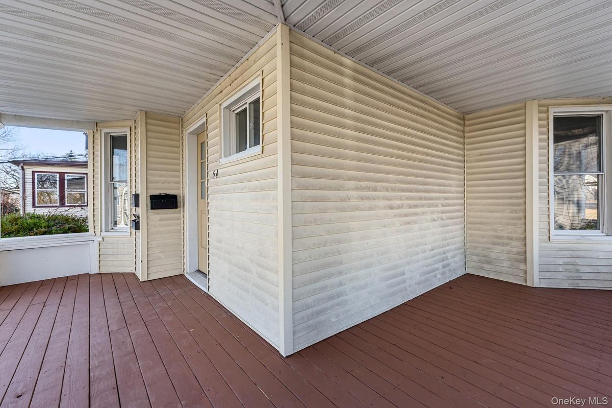 View of deck
