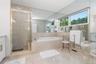 Primary Bathroom with Shower and Tub