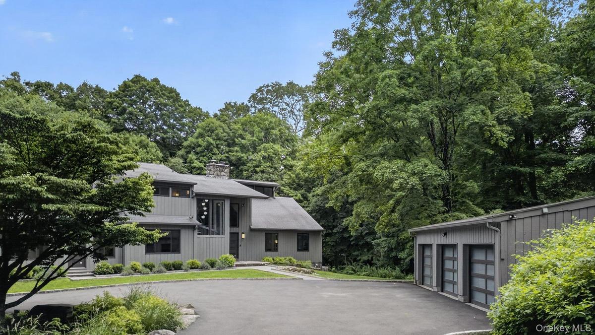 Front with 3 Car Garage