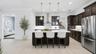 virtually staged kitchen