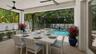 Virtually staged lanai