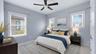 Virtually staged bedroom 2