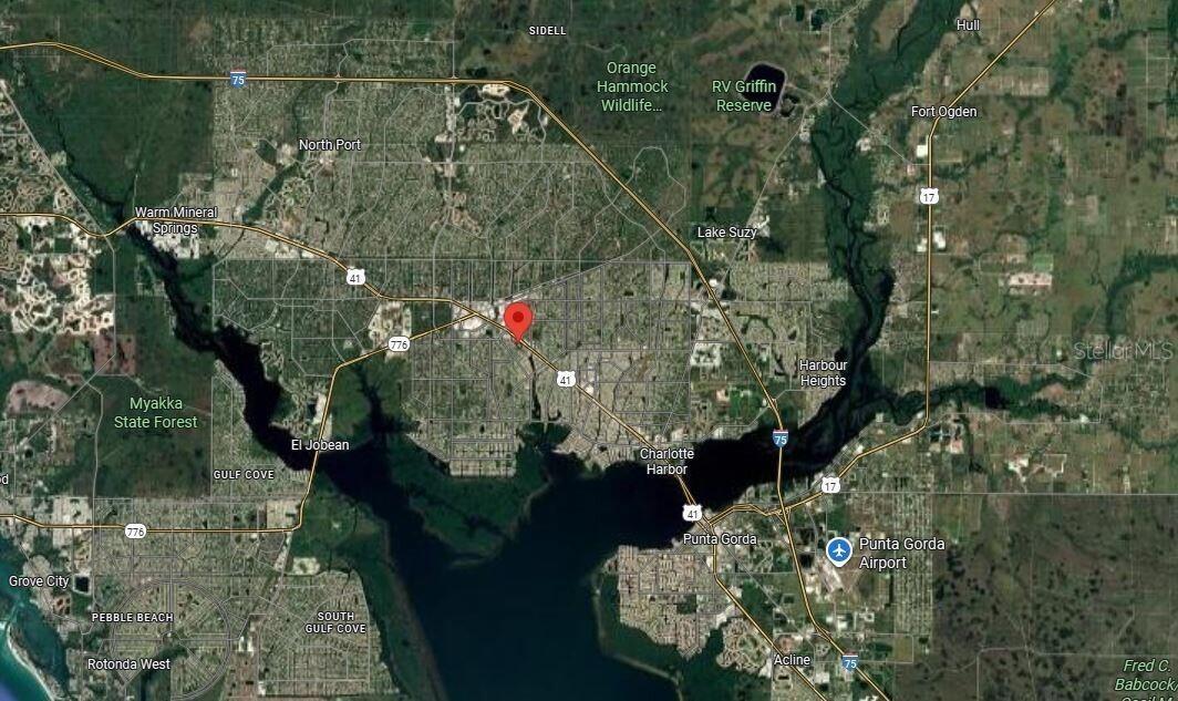 Location site Charlotte Harbor Peace River