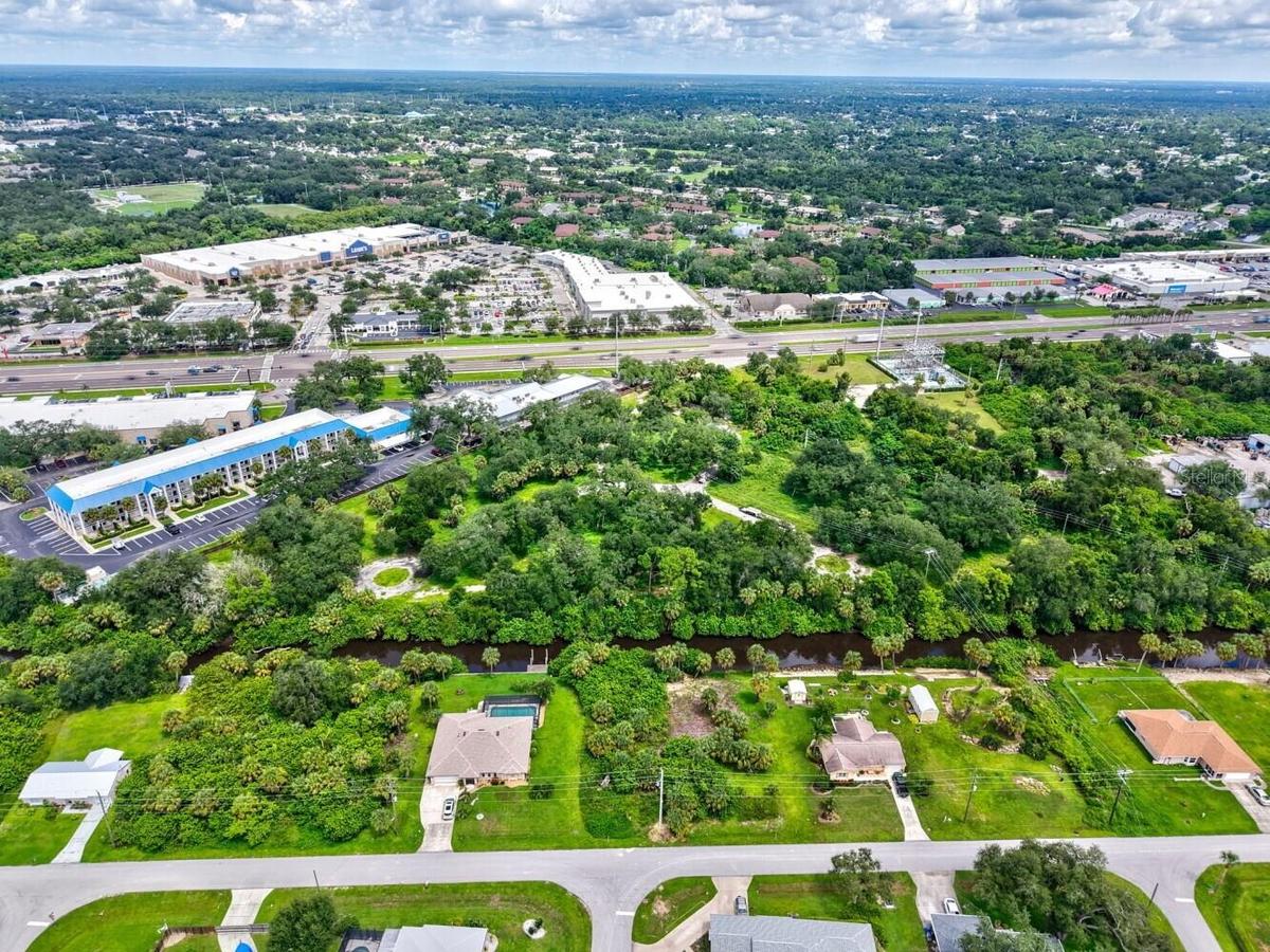 Aerial View Facing North