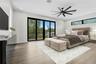 Primary suite - virtually staged