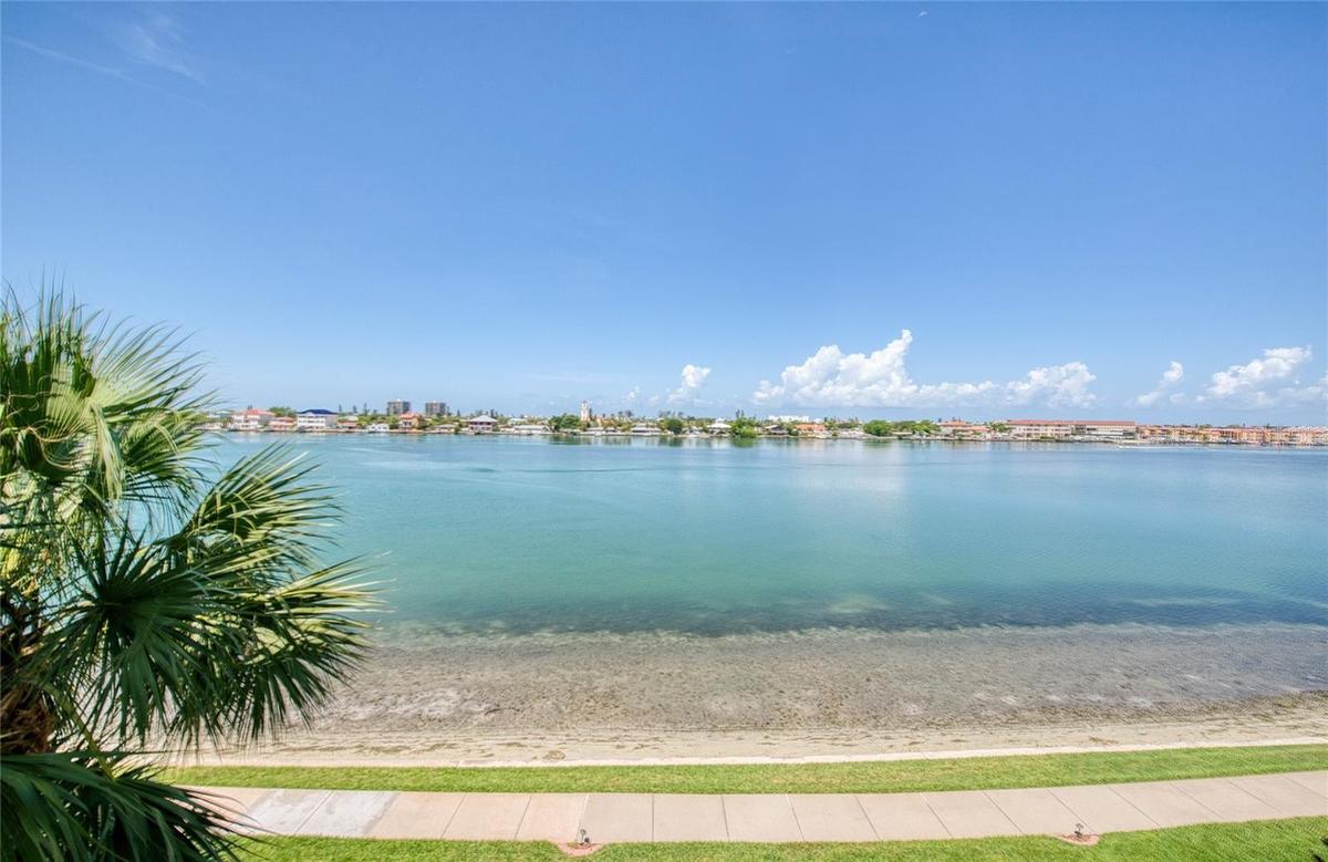 Open water view of intracoastal to the west