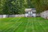 Spacious backyard