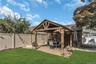 Quiet Backyard Patio with Pergola