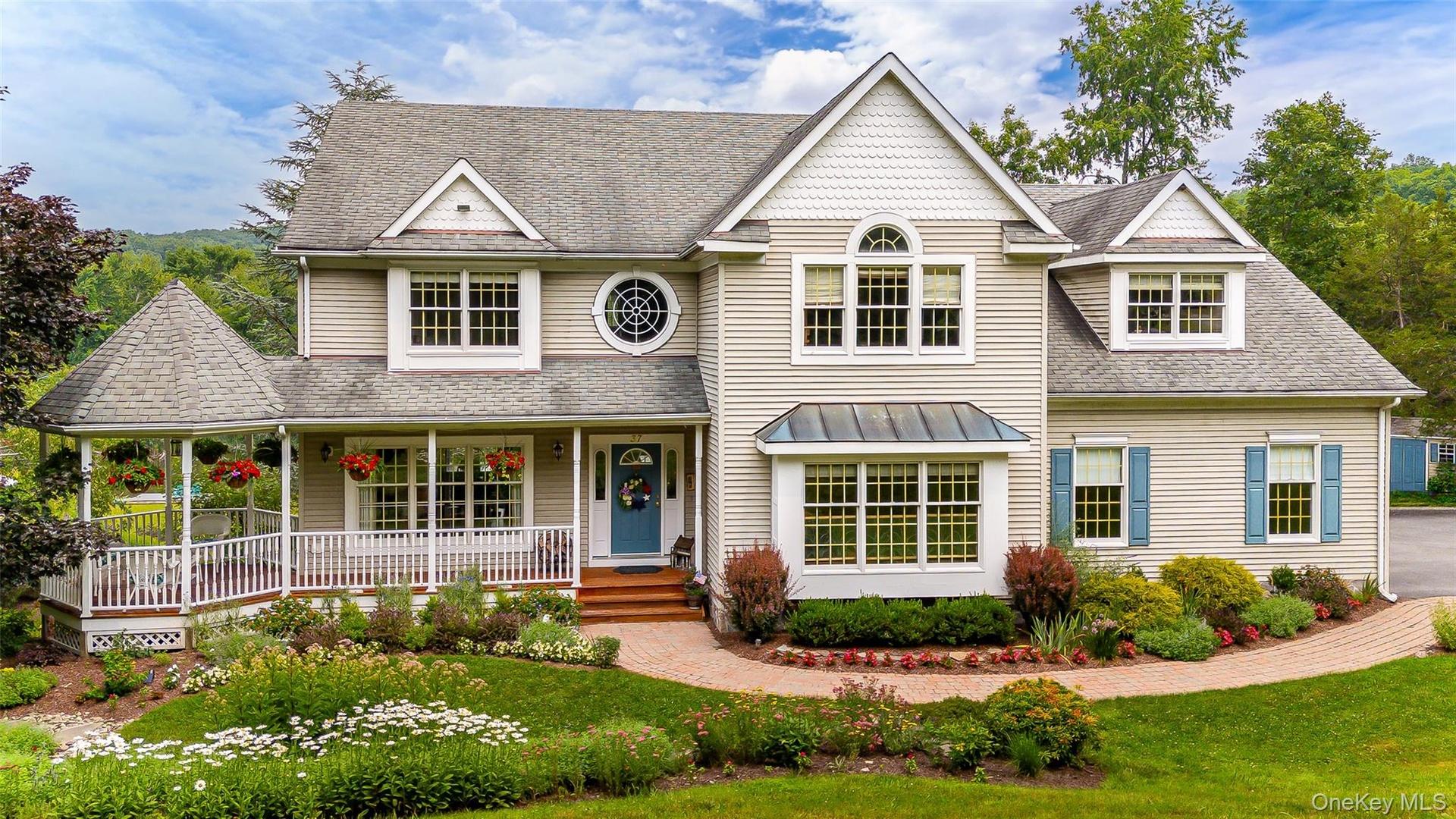 STUNNING PRIVATE WATERFRONT ESTATE W/PRIVATE ISLAND on over 5 acres in Warwick, NY!