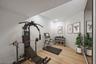 FINISHED BASEMENT GYM AREA