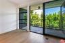 Spacious balcony with treetop