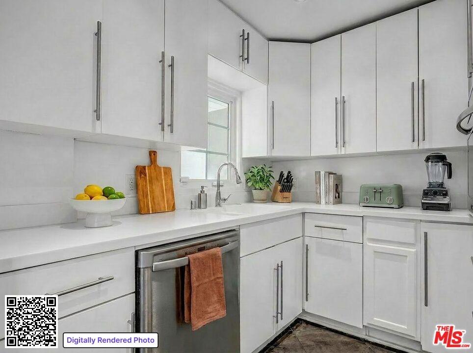 Kitchen Virtually Staged