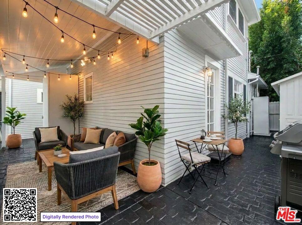 Patio Virtually Staged