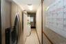 Hall with Laundry and Extra Refridgerator.