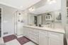 Double vanity and storage