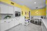 Kitchen has eat-in space