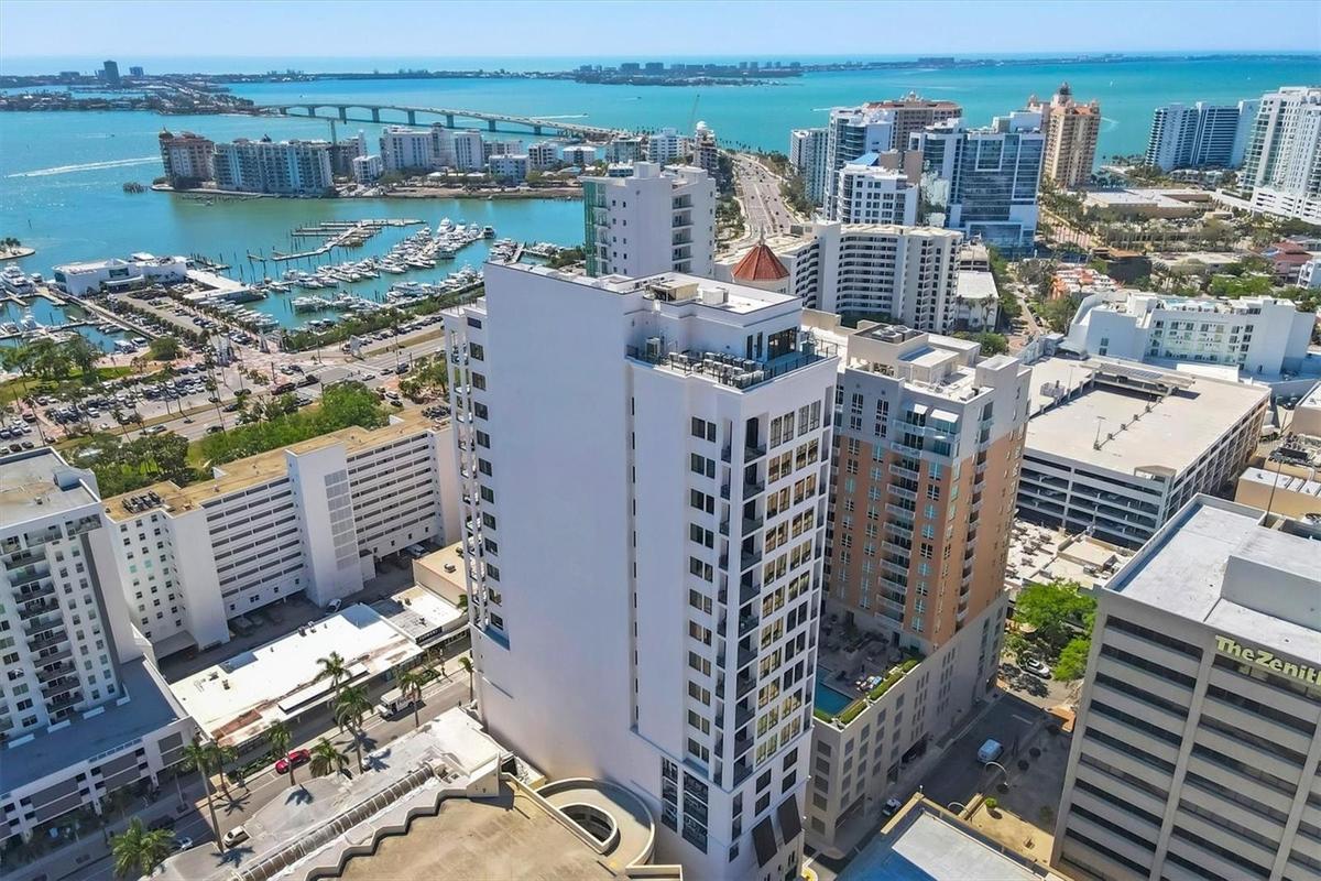 Overlooking the Bay Front