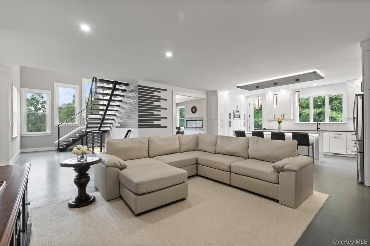 Open concept living room